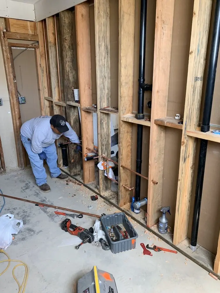 Commercial rough-in plumbing for Water Heater Replacement in Manchester Township